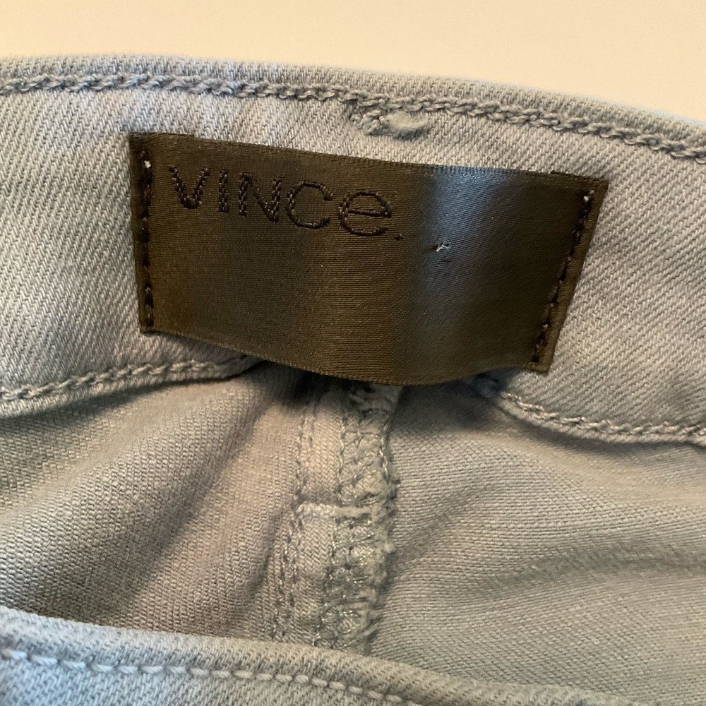 Vince Jeans, Slate Grey, Soft Cotton with Stretch, 5-Pocket Style, Skinny, Sz 25 - Picture 6 of 15
